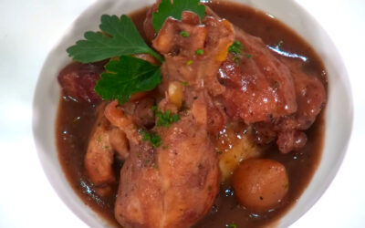 Classic Coq au Vin Recipe (Chicken in Red Wine!)