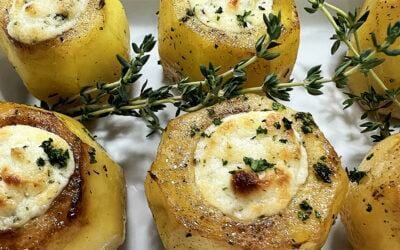 Amazing Fondant Potatoes Recipe – Cheese Stuffed Potatoes!