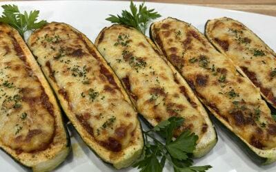 Stuffed Zucchini Boats – A Delicious & Versatile Dish