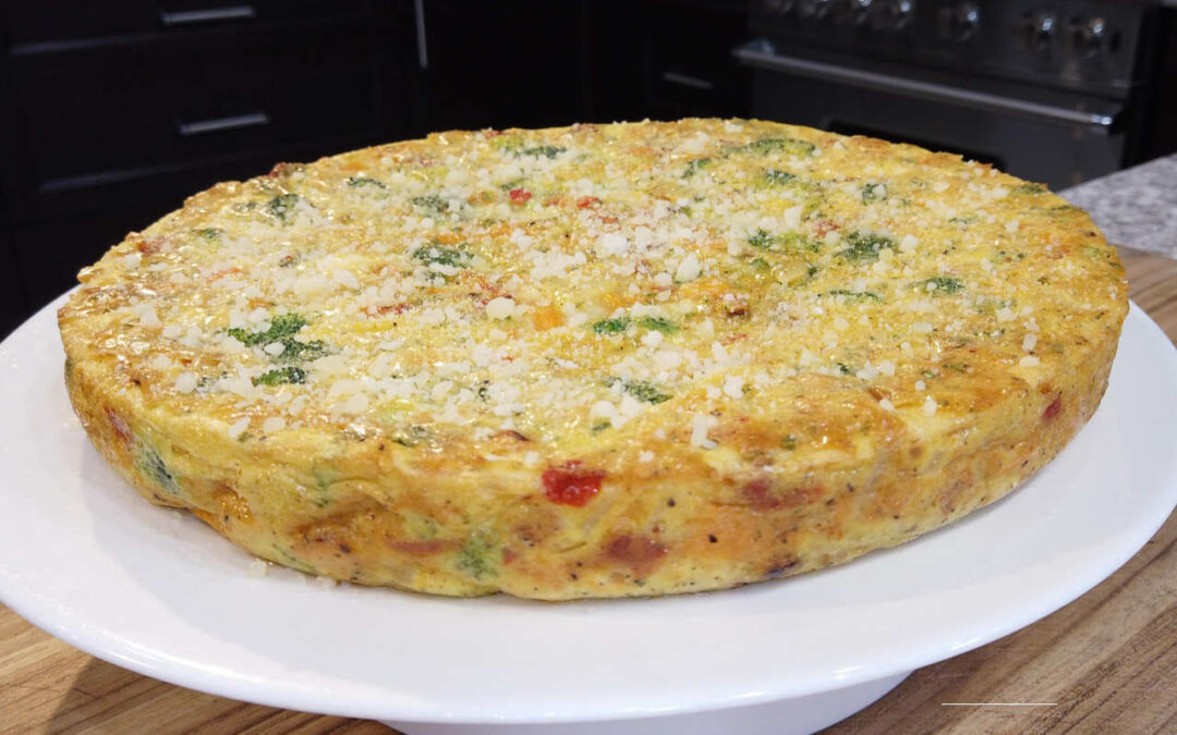 How to Make The Perfect Frittata with Goat Cheese and Broccoli