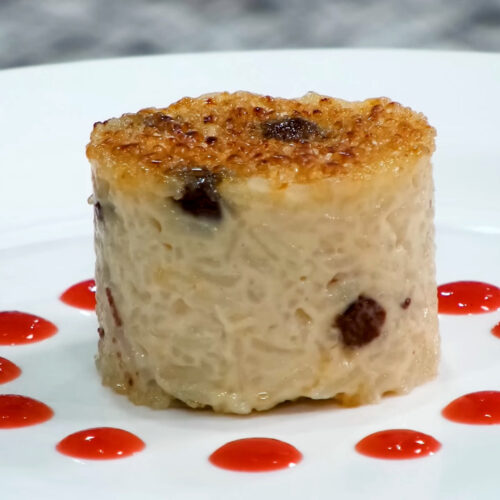 Best Rice Pudding Brulee - Chef Jean-Pierre