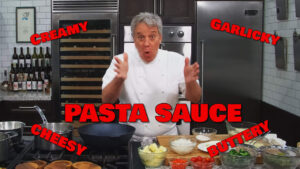Creamy garlic pasta sauce recipe