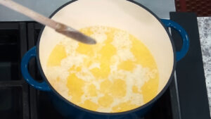 How to Make Ghee Bring to Rolling Boil