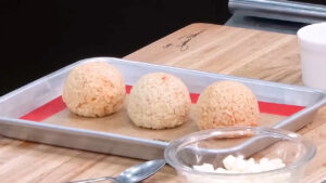 How to make Easy Arancini Recipe Cool rice balls in the refrigerator