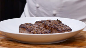 Steak au Poivre - Let your steaks rest - Peppercorn Steak
