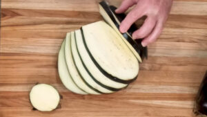 Eggplant Rollatini Recipe - slice eggplant lengthwise